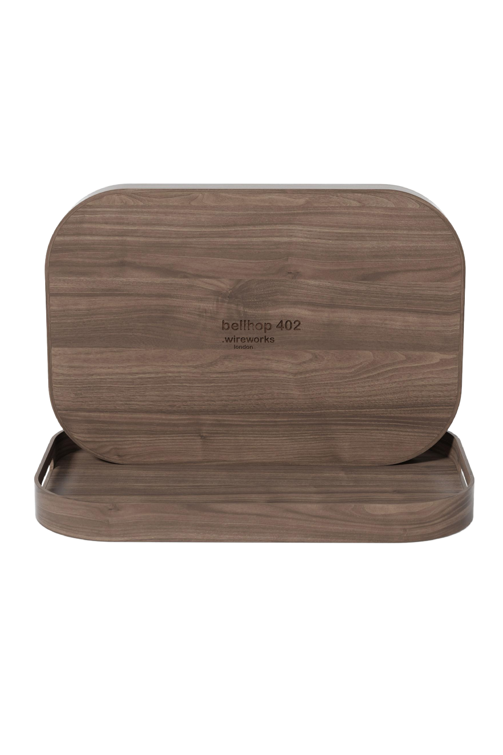 Matte Lacquered Rectangular Tray S | Wireworks Bellhop | Oroa.com