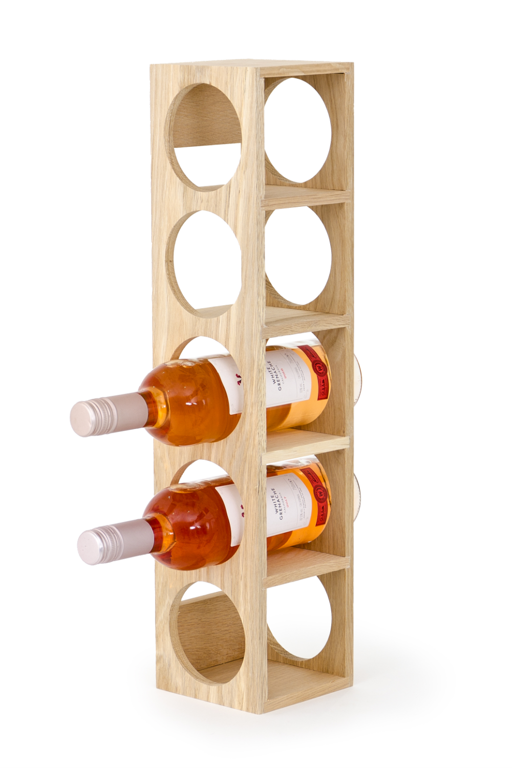 Natural Oak Wine Bottle Rack | Oroa.com