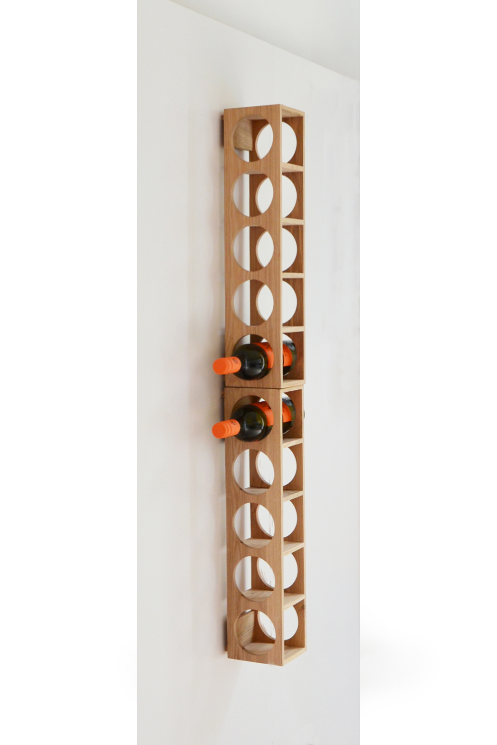 Natural Oak Wine Bottle Rack | Oroa.com