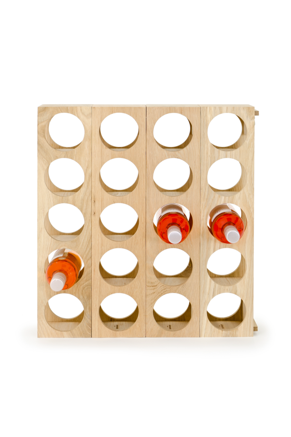 Natural Oak Wine Bottle Rack | Oroa.com