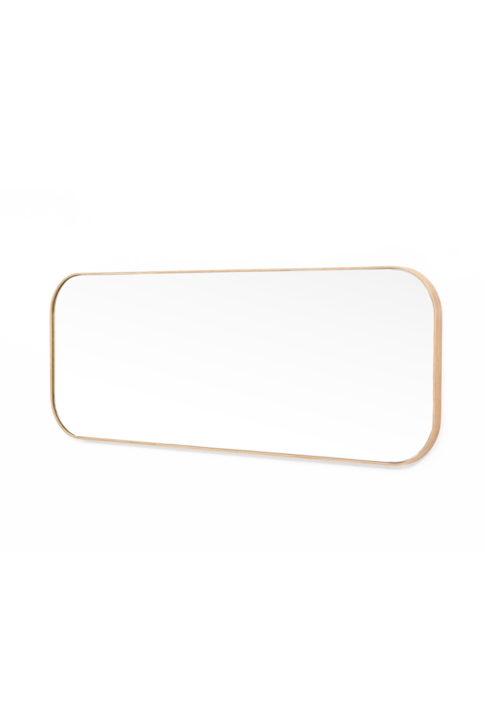Oak Wooden Framed Full Length Wall Mirror | Wireworks Gaze | Oroa.com