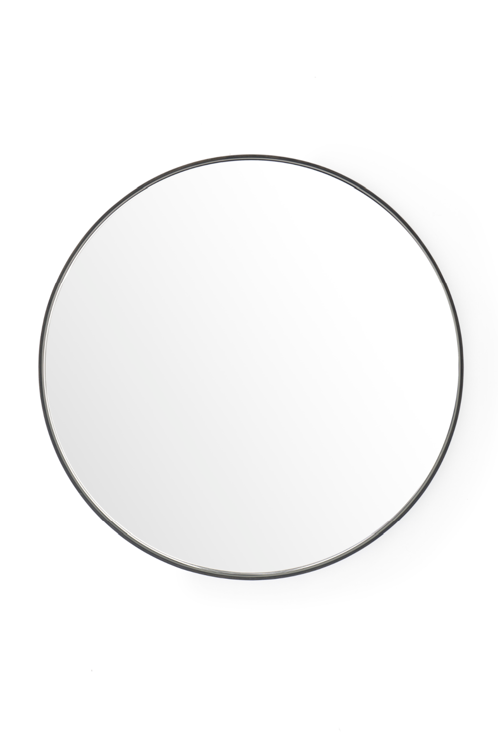 Oak Wooden Round Wall Mirror | Wireworks Glance 660 | Oroa.com