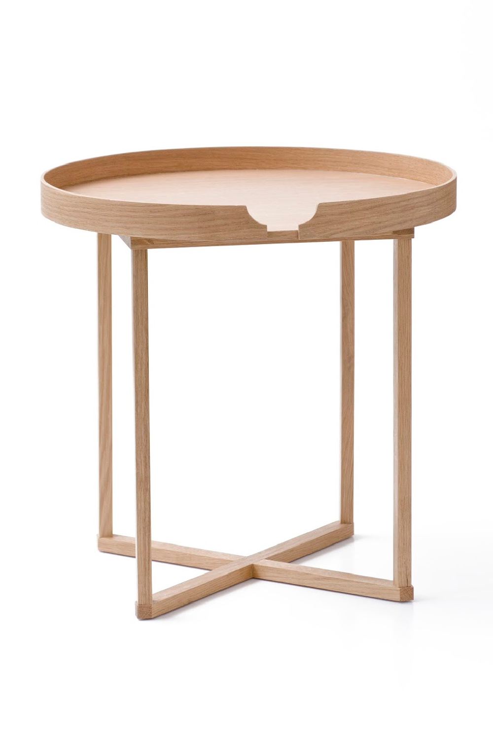 Round Removable Tray Side Table | Wireworks Damien | Oroa.com