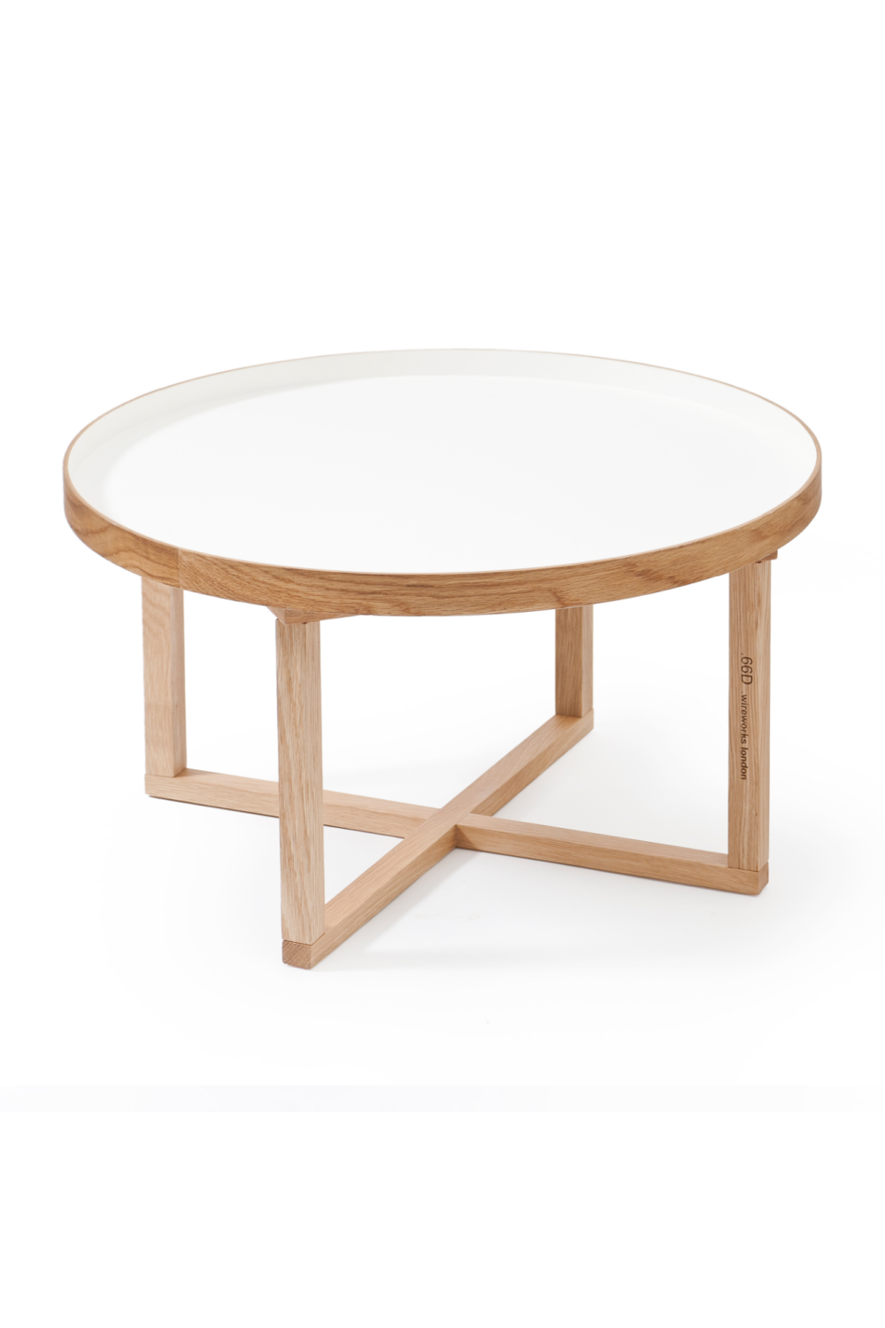 Wooden Round Coffee Table | Wireworks | Oroa.com