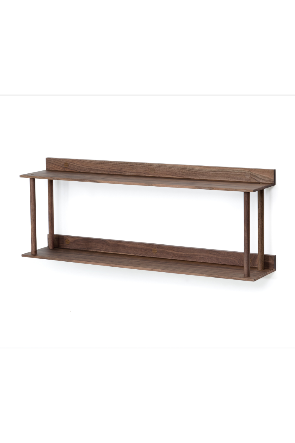 2 Level Wooden Wall Shelf | Wireworks Platform 2 | Oroa.com