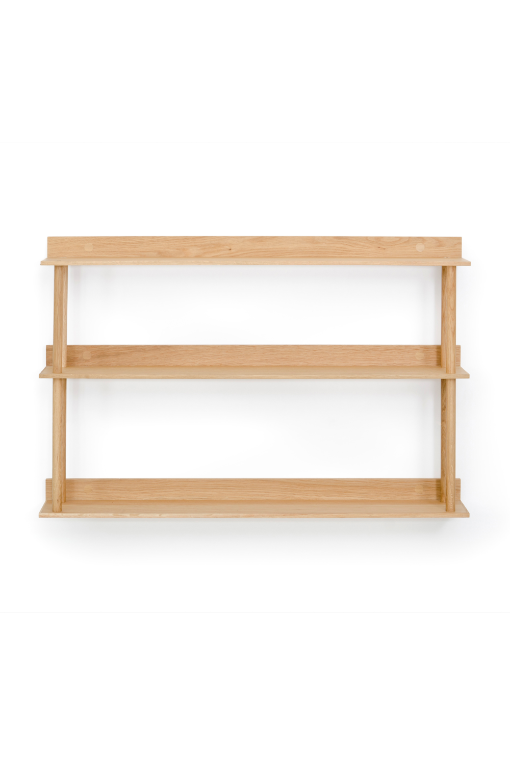 3 Level Wooden Wall Shelf | Wireworks Platform 3 | Oroa.com