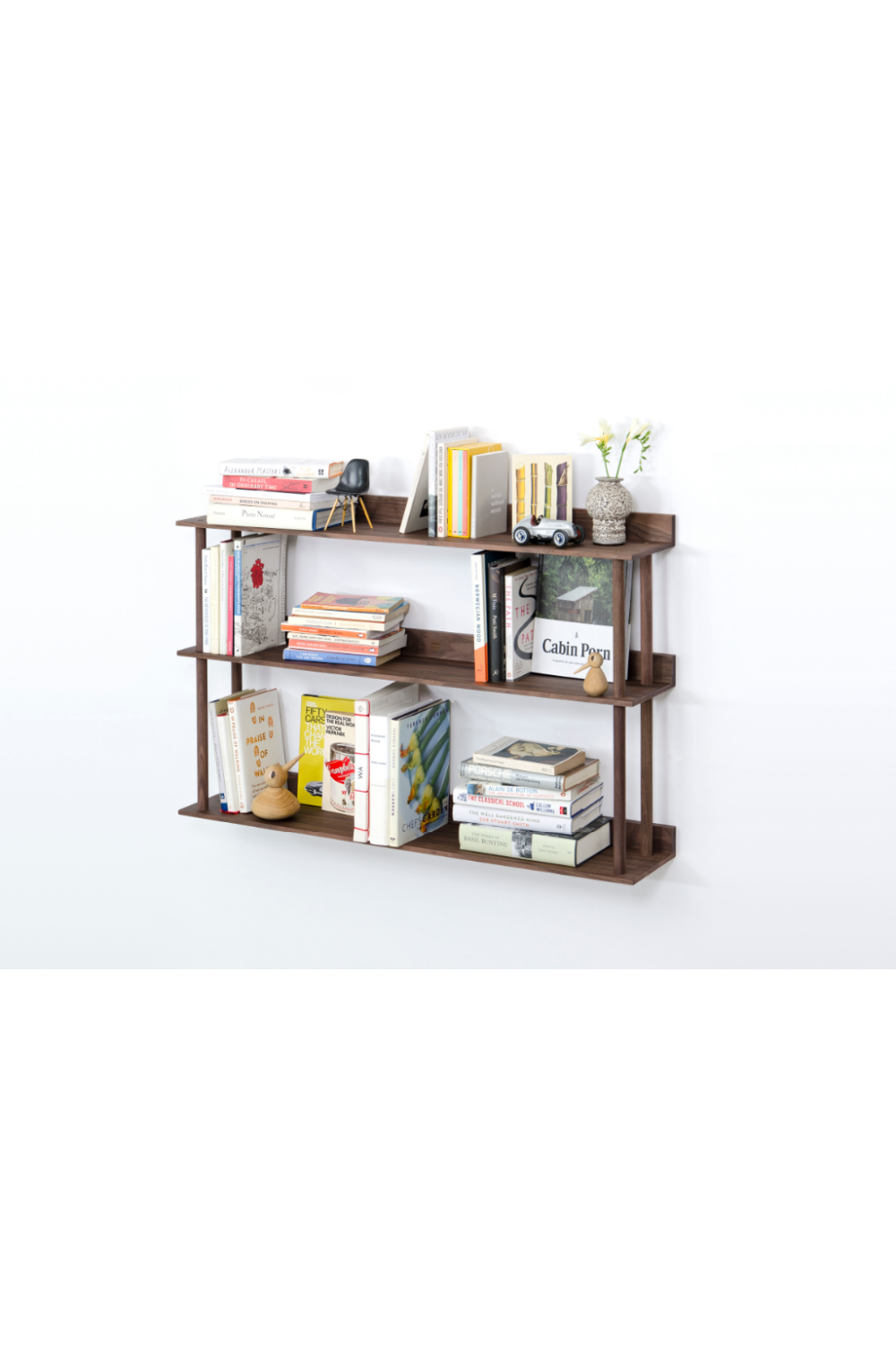 3 Level Wooden Wall Shelf | Wireworks Platform 3 | Oroa.com