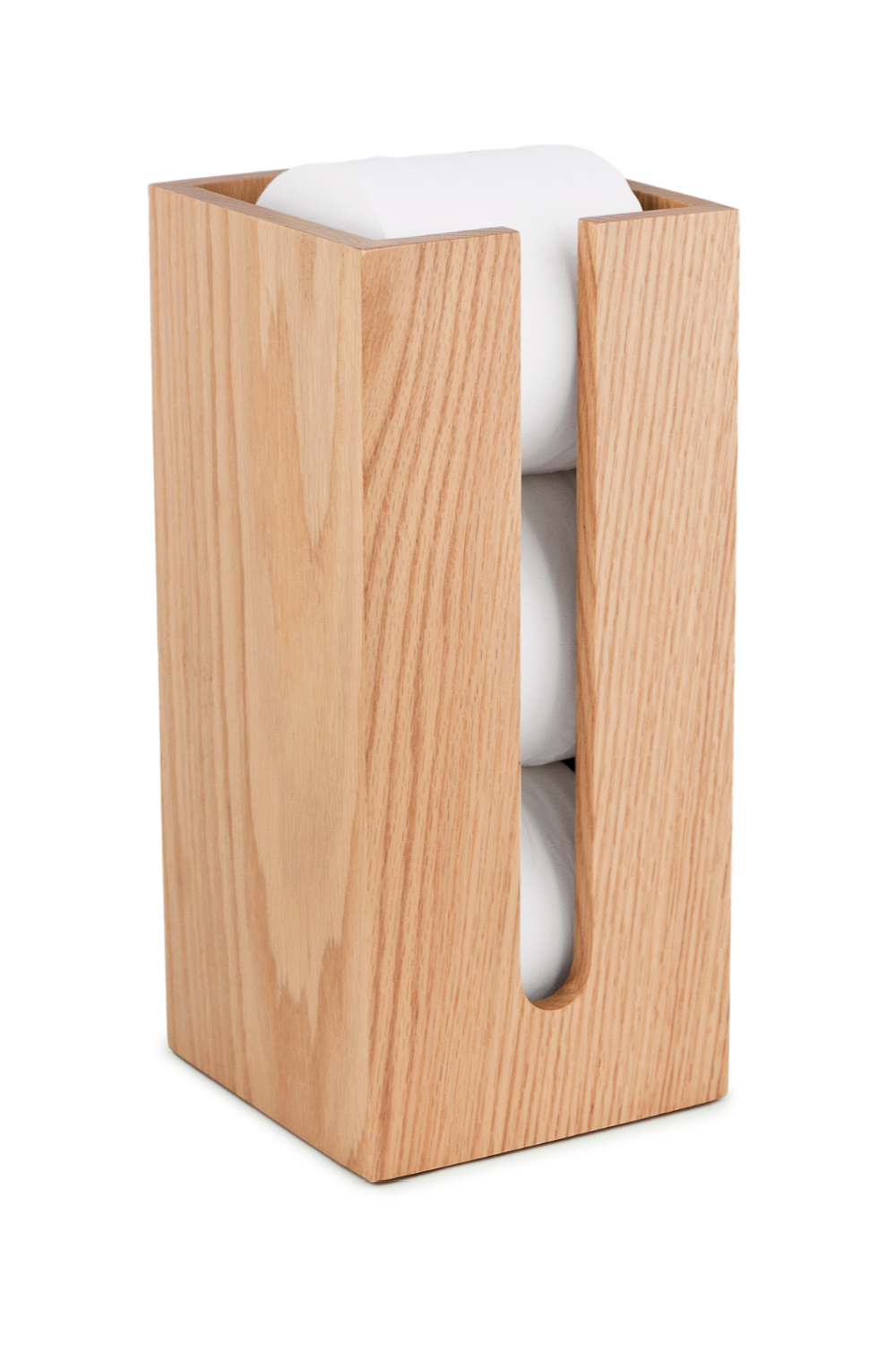 Oak Toilet Paper Storage Organizer | Wireworks Mezza | Oroa.com