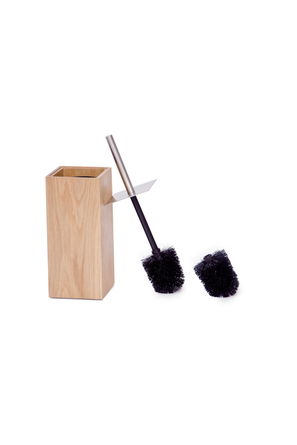 Oak Square Toilet Brush | Wireworks Mezza | Oroa.com