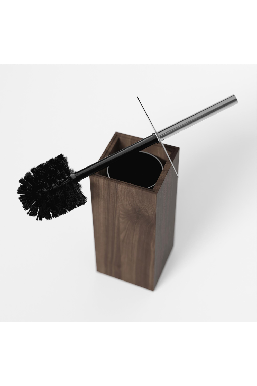 Walnut Toilet Brush | Wireworks Mezza | Oroa.com