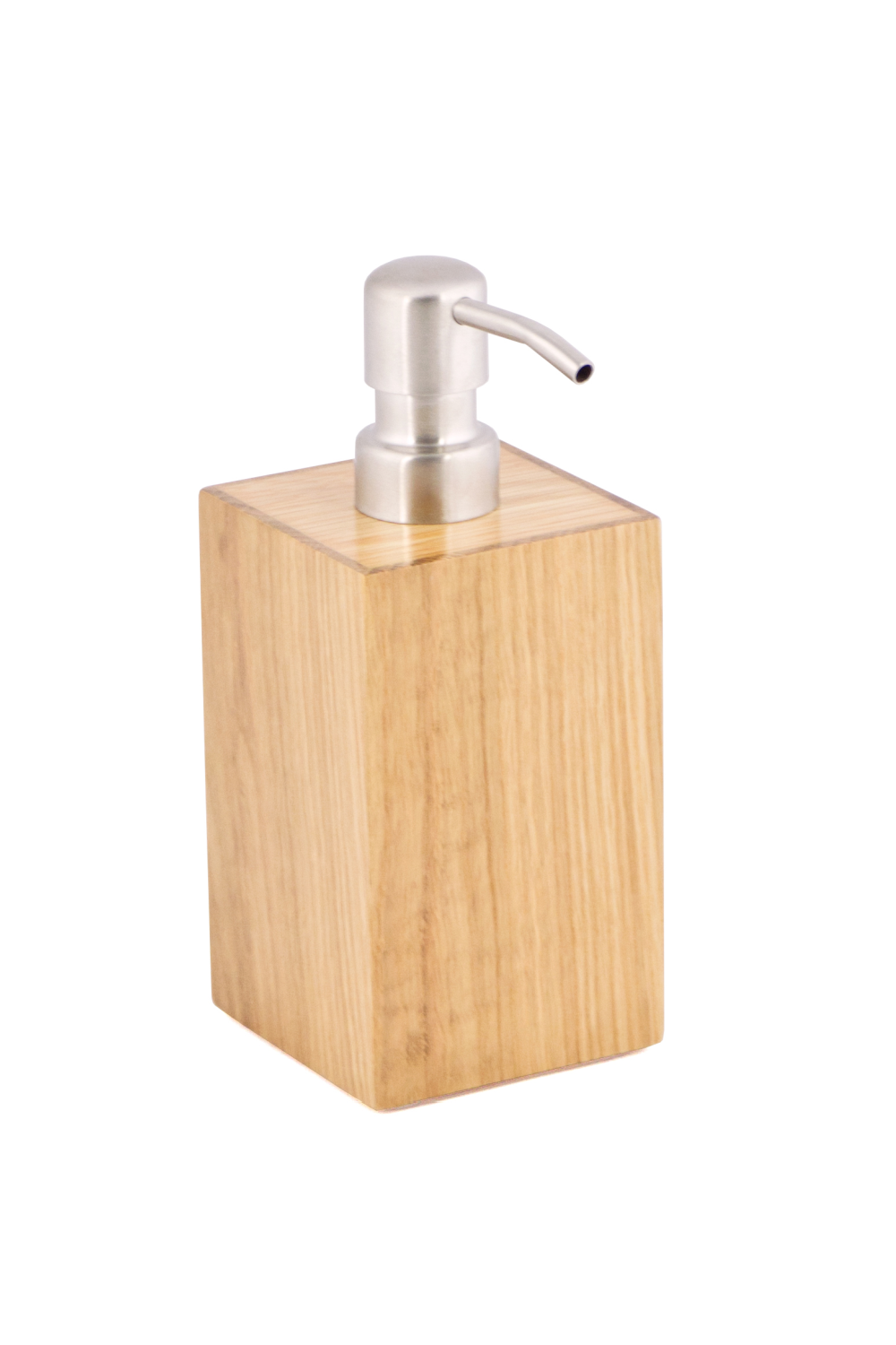 Square Oak Soap Dispenser | Wireworks Mezza | Oroa.com