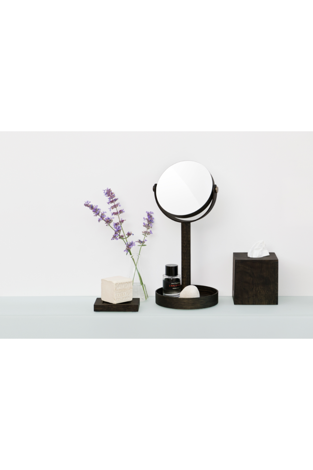 Rectangular Oak Soap Dish | Wireworks Mezza | Oroa.com