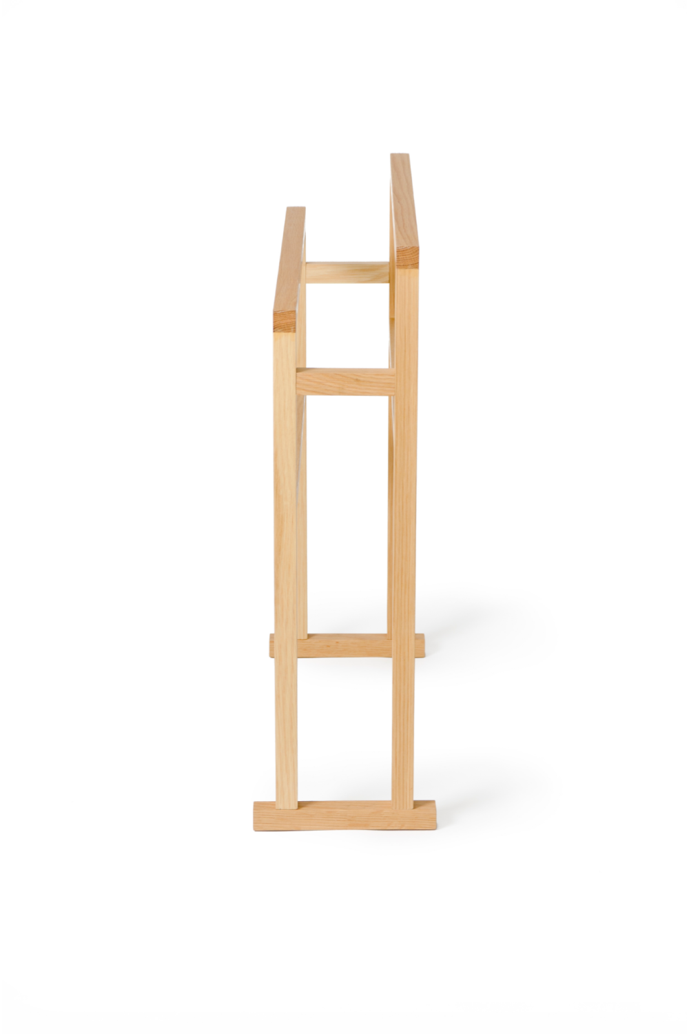 Oak Standing Towel Holder - L | Wireworks Mezza Grande | Oroa.com