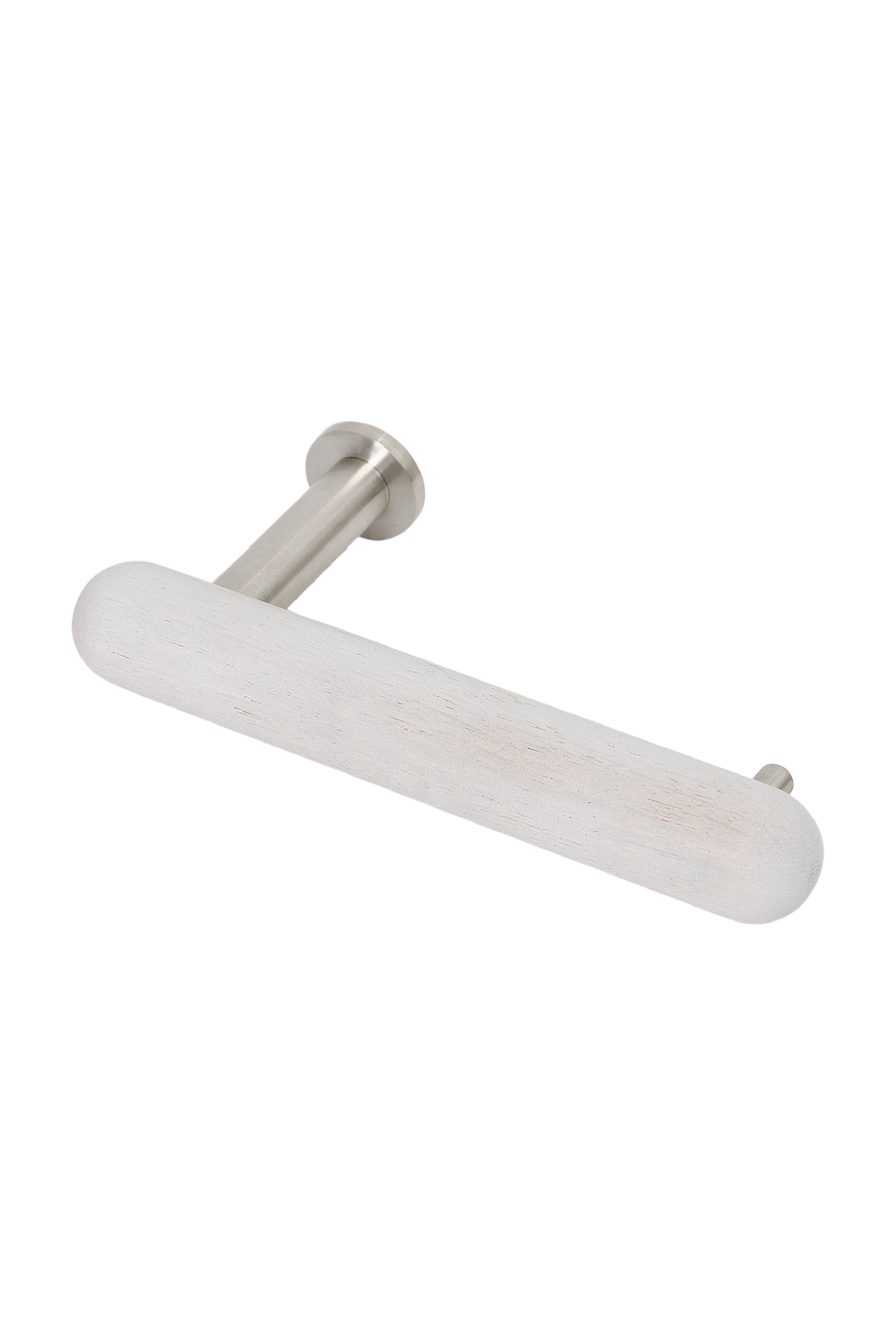 White Wooden Toilet Roll Holder | Wireworks Yoku | Oroa.com