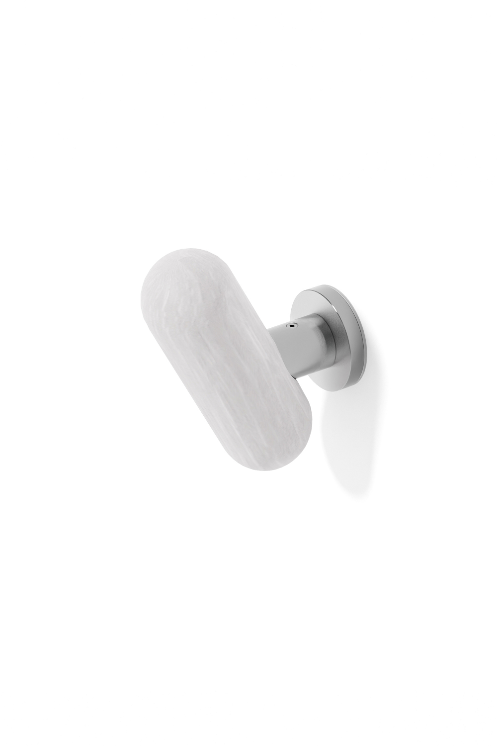 Contemporary Wooden Hook | Wireworks Yoku | Oroa.com