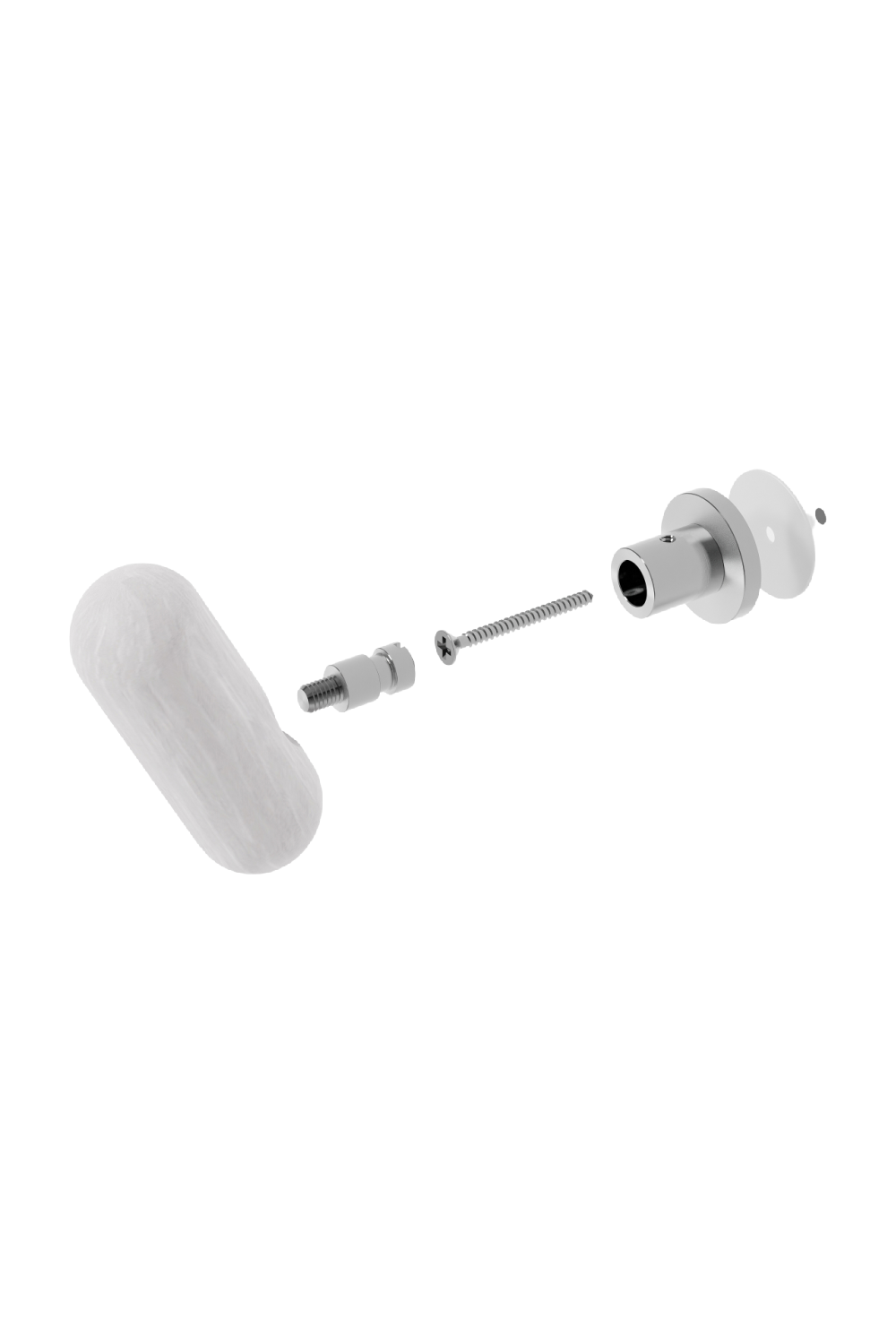 Contemporary Wooden Hook | Wireworks Yoku | Oroa.com
