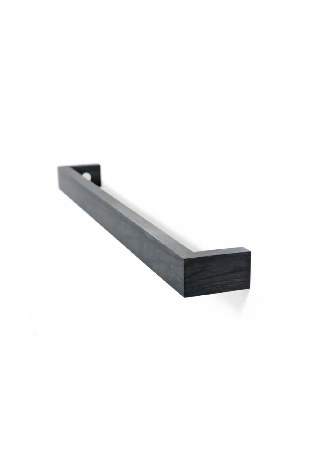 Oak Bathroom Towel Bar - 28” | Wireworks