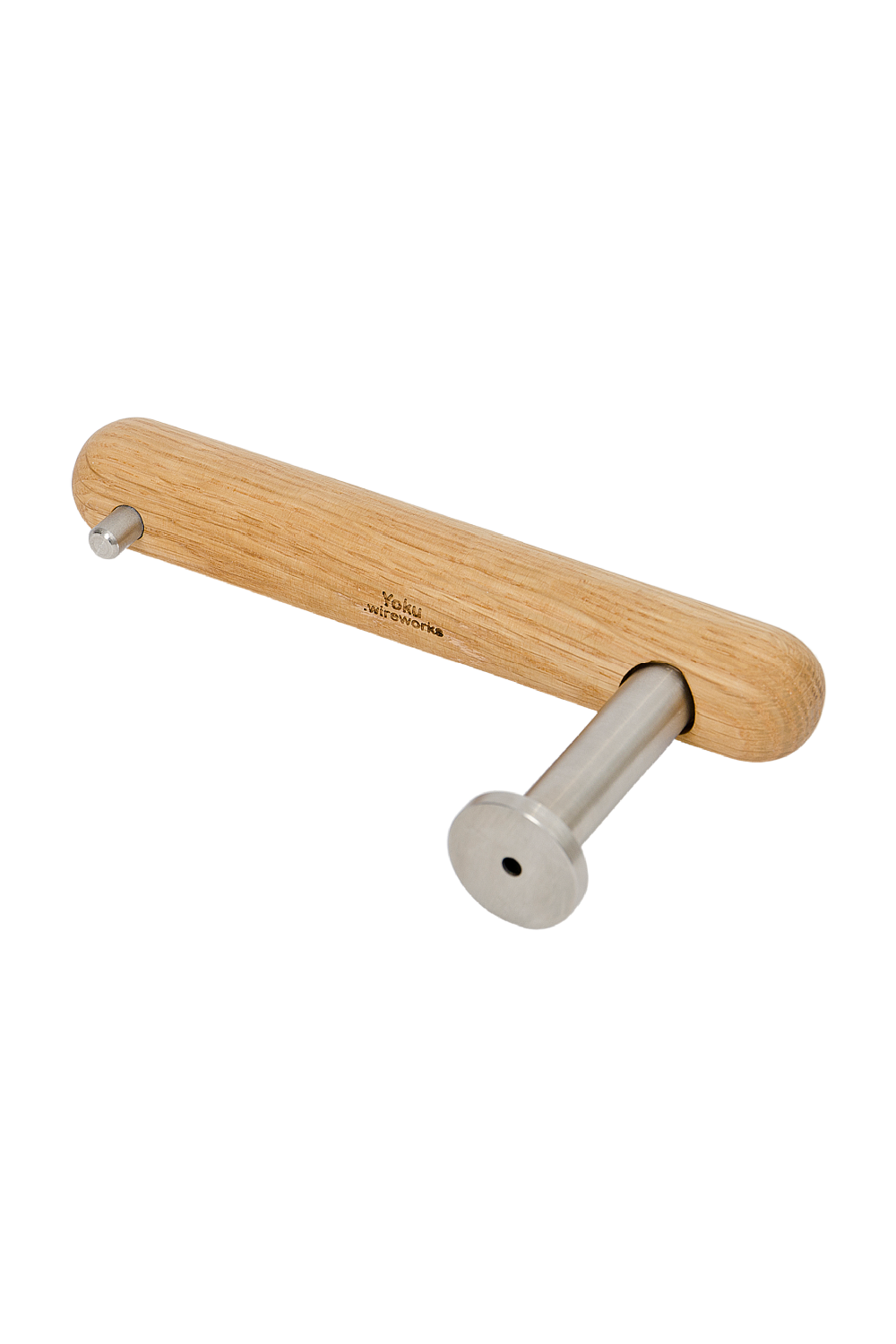 Wooden Toilet Roll Holder | Wireworks Yoku | Oroa.com