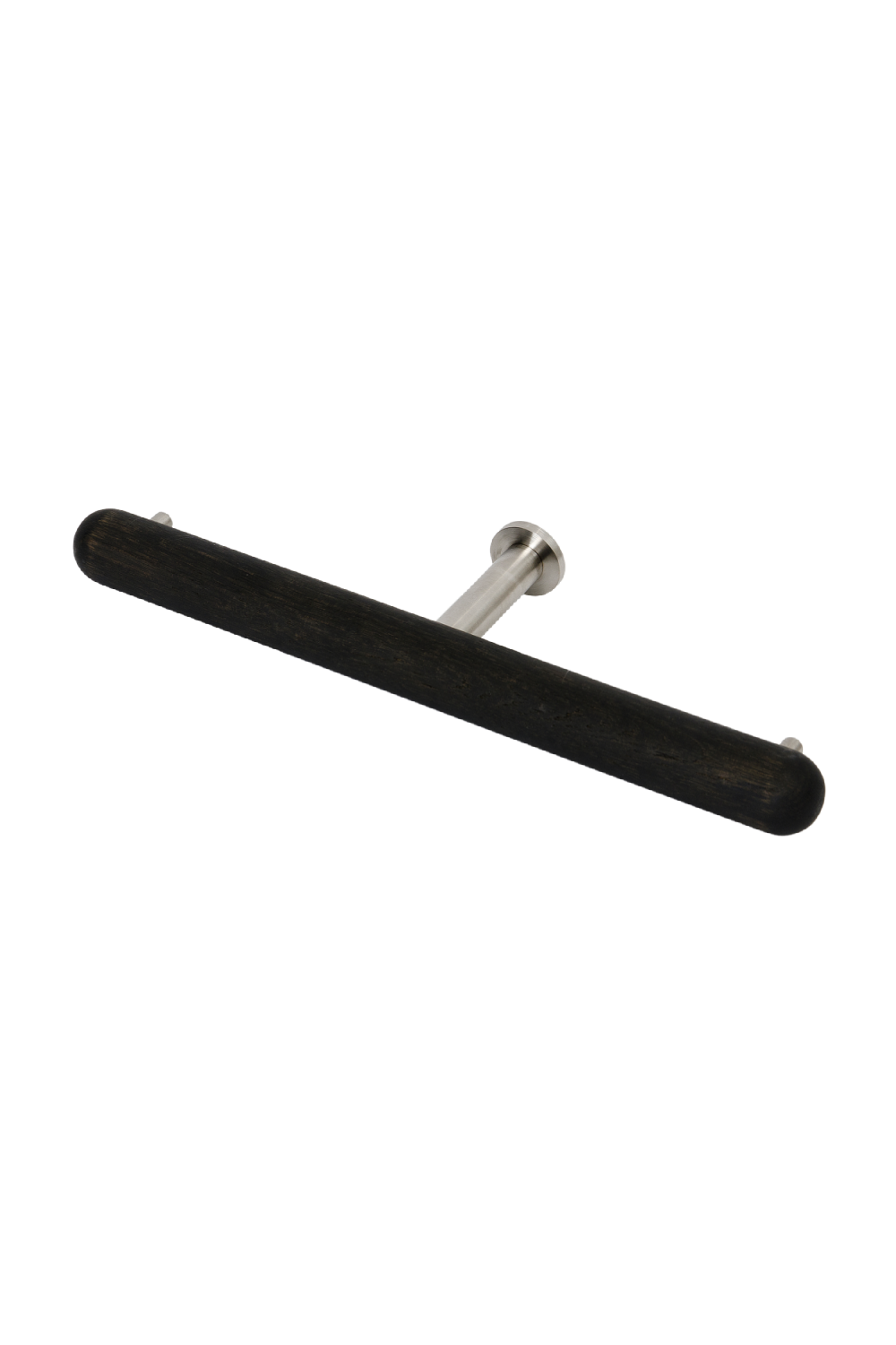 Black Wooden Toilet Roll Holder | Wireworks Yoku | Oroa.com