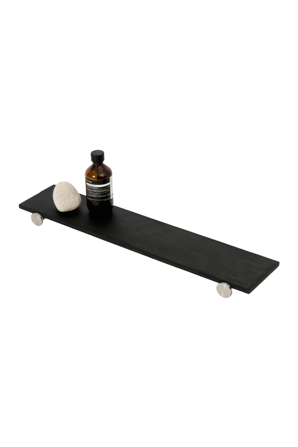 Rectangular Wooden Bathroom Shelf | Wireworks Yoku | Oroa.com