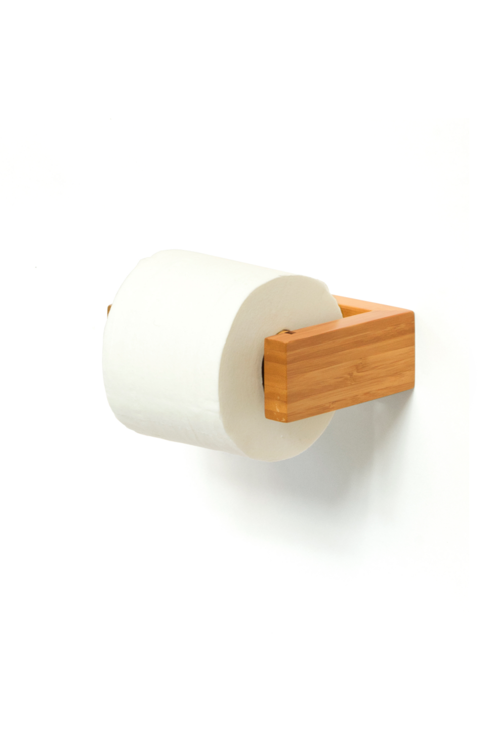 Bamboo Wall Toilet Roll Holder | Wireworks | Oroa.com
