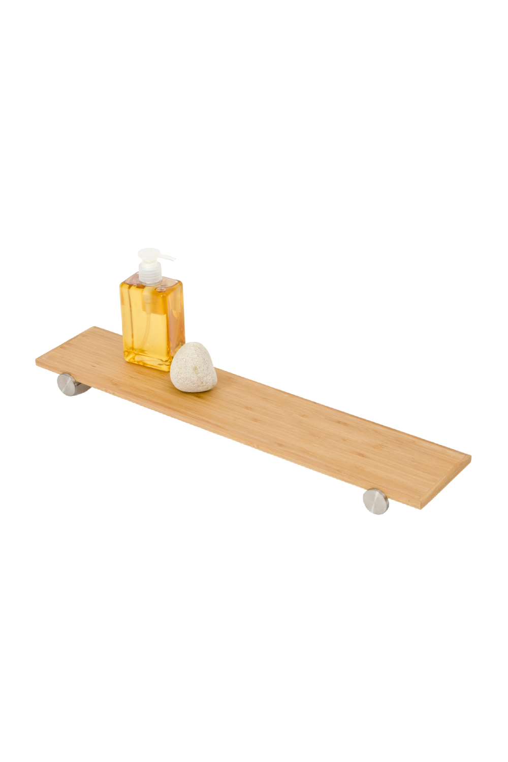 Rectangular Wooden Bathroom Shelf | Wireworks Yoku | Oroa.com