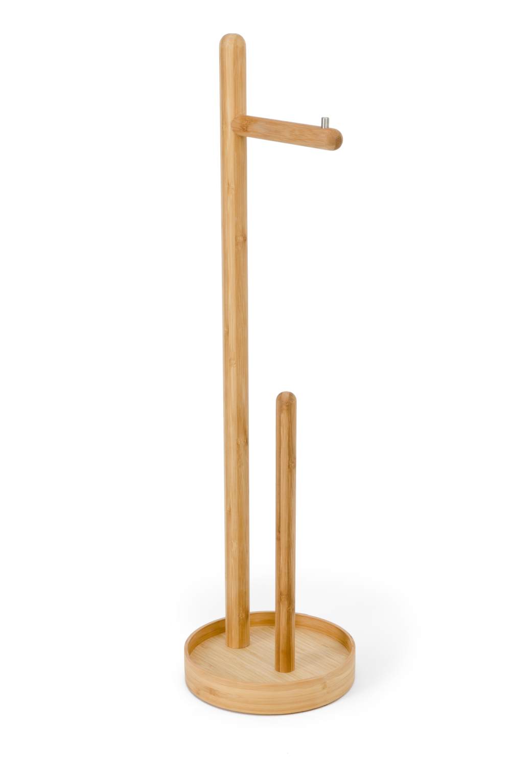 Wooden Minimalist Roll Holder | Wireworks Yoku | Oroa.com