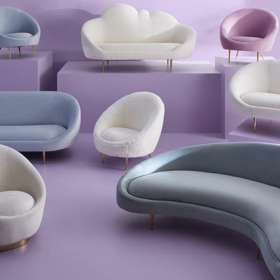 Rounded Lounge Chair | Jonathan Adler Ether | Oroa.com