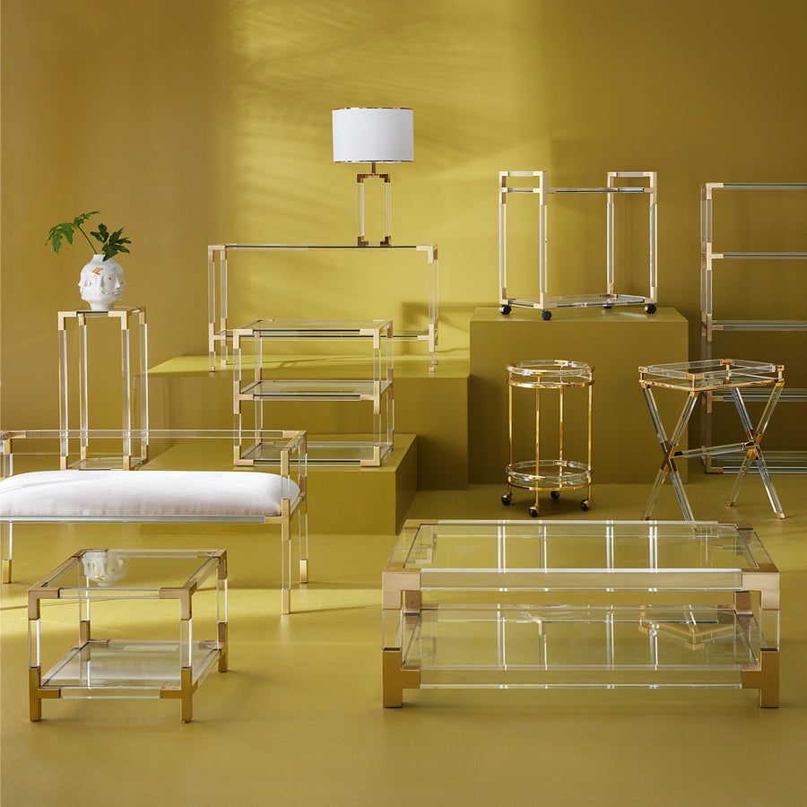 Acrylic Framed Pendant Light | Jonathan Adler Jacques | Oroa.com