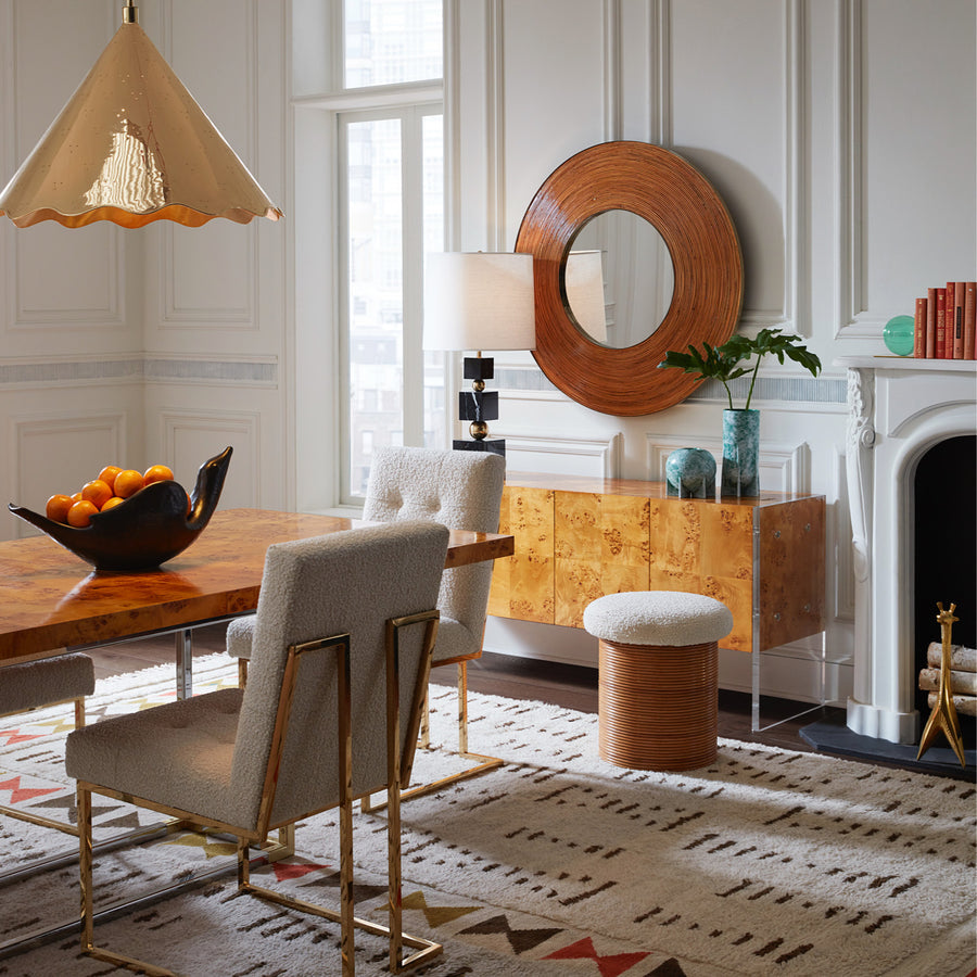 Mappa Wood 4-Door Sideboard | Jonathan Adler Bond | Oroa.com