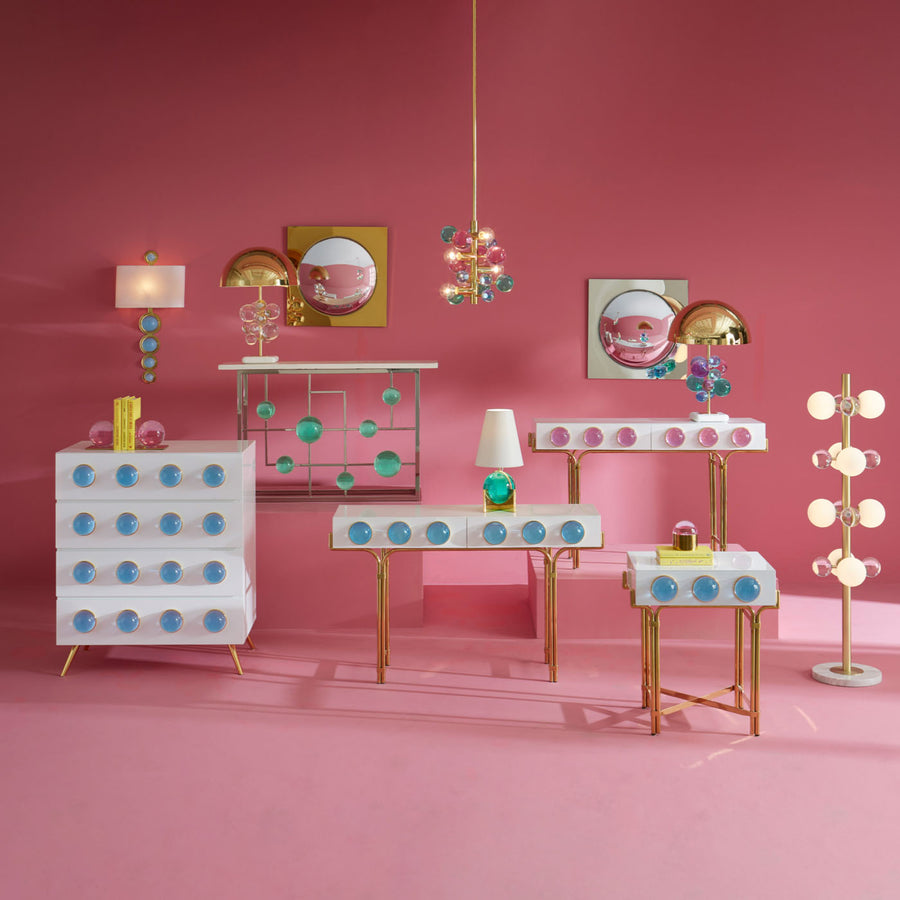 Sphere Studded Floor Lamp | Jonathan Adler Globo | Oroa.com