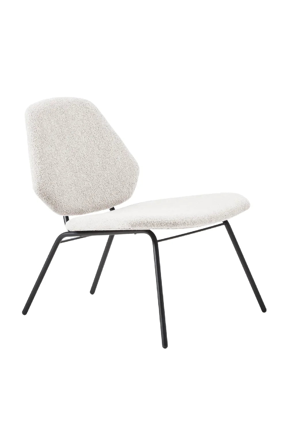 Minimalist Upholstered Lounge Chair | WOUD Lean | OROA.com