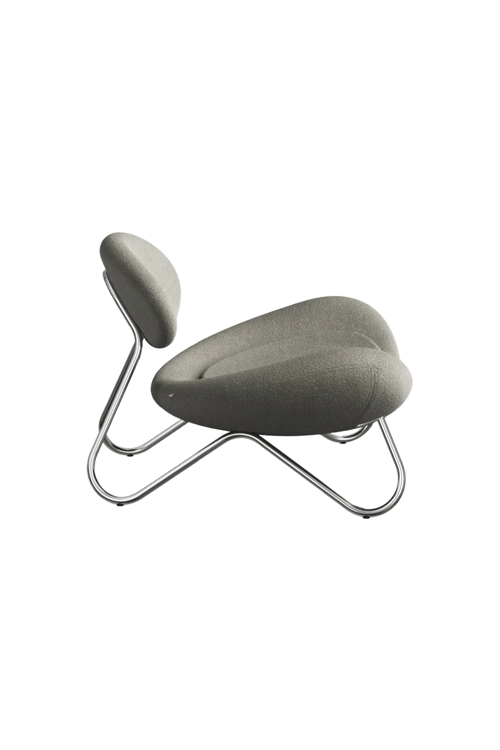 Gray Modern Lounge Chair | WOUD Meadow | OROA.com