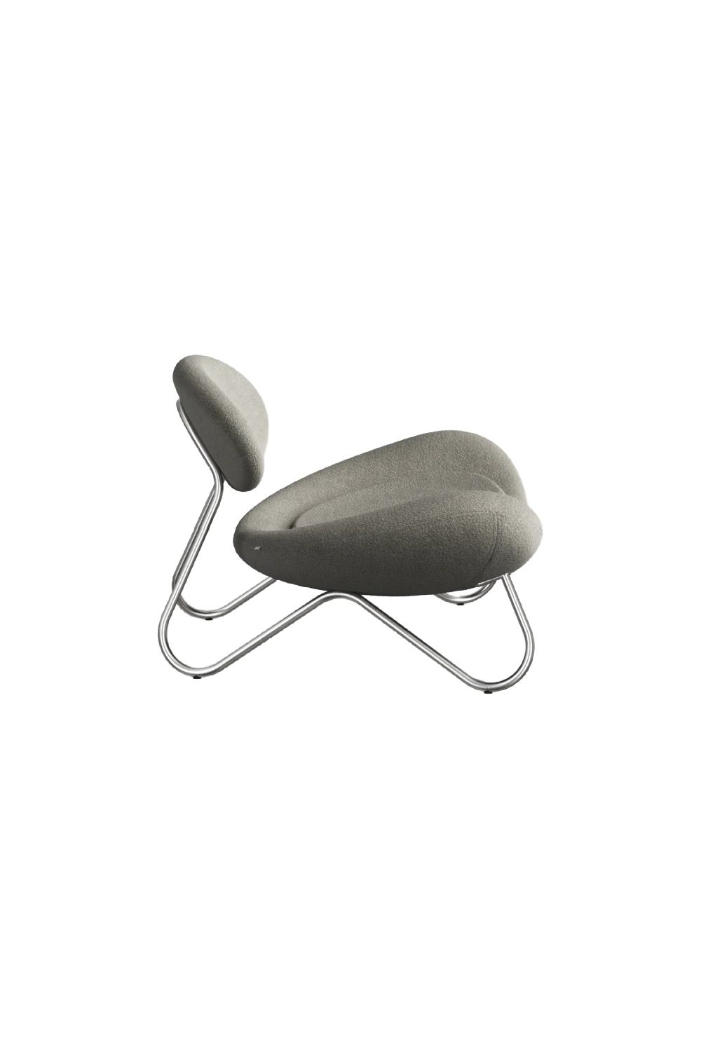 Gray Modern Lounge Chair | WOUD Meadow | OROA.com