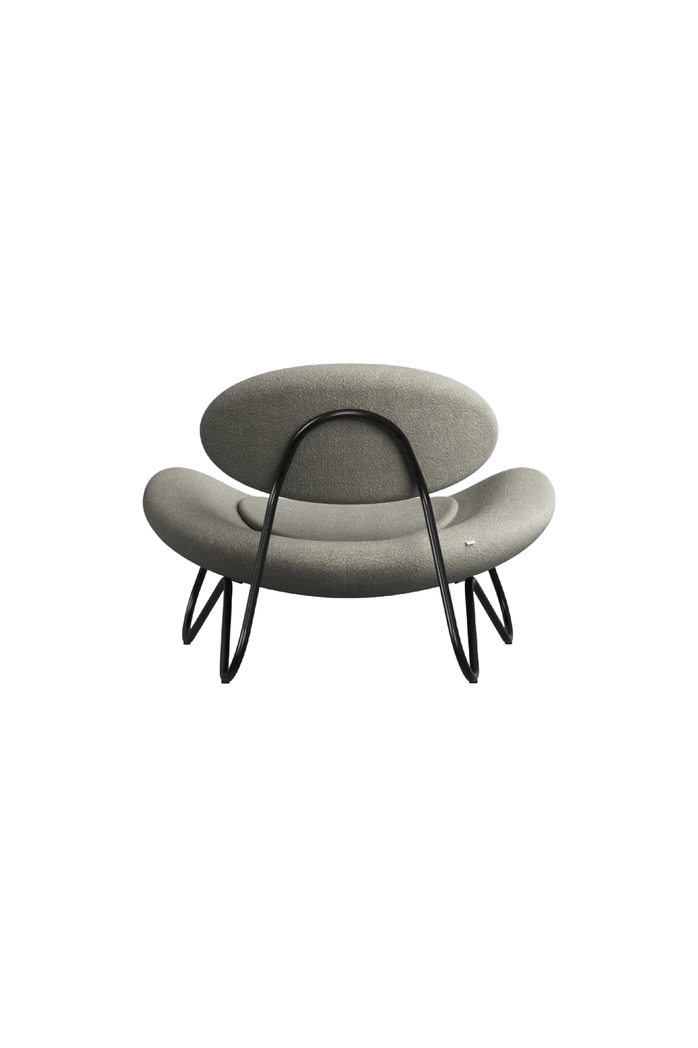 Gray Modern Lounge Chair | WOUD Meadow | OROA.com