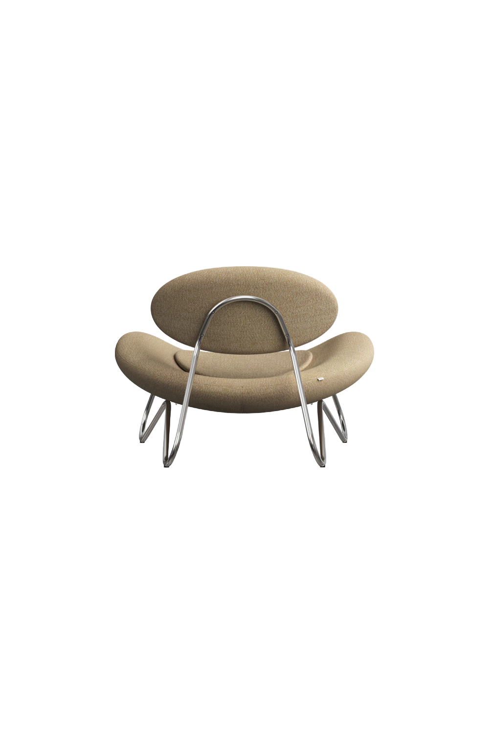 Beige Modern Lounge Chair | WOUD Meadow | OROA.com