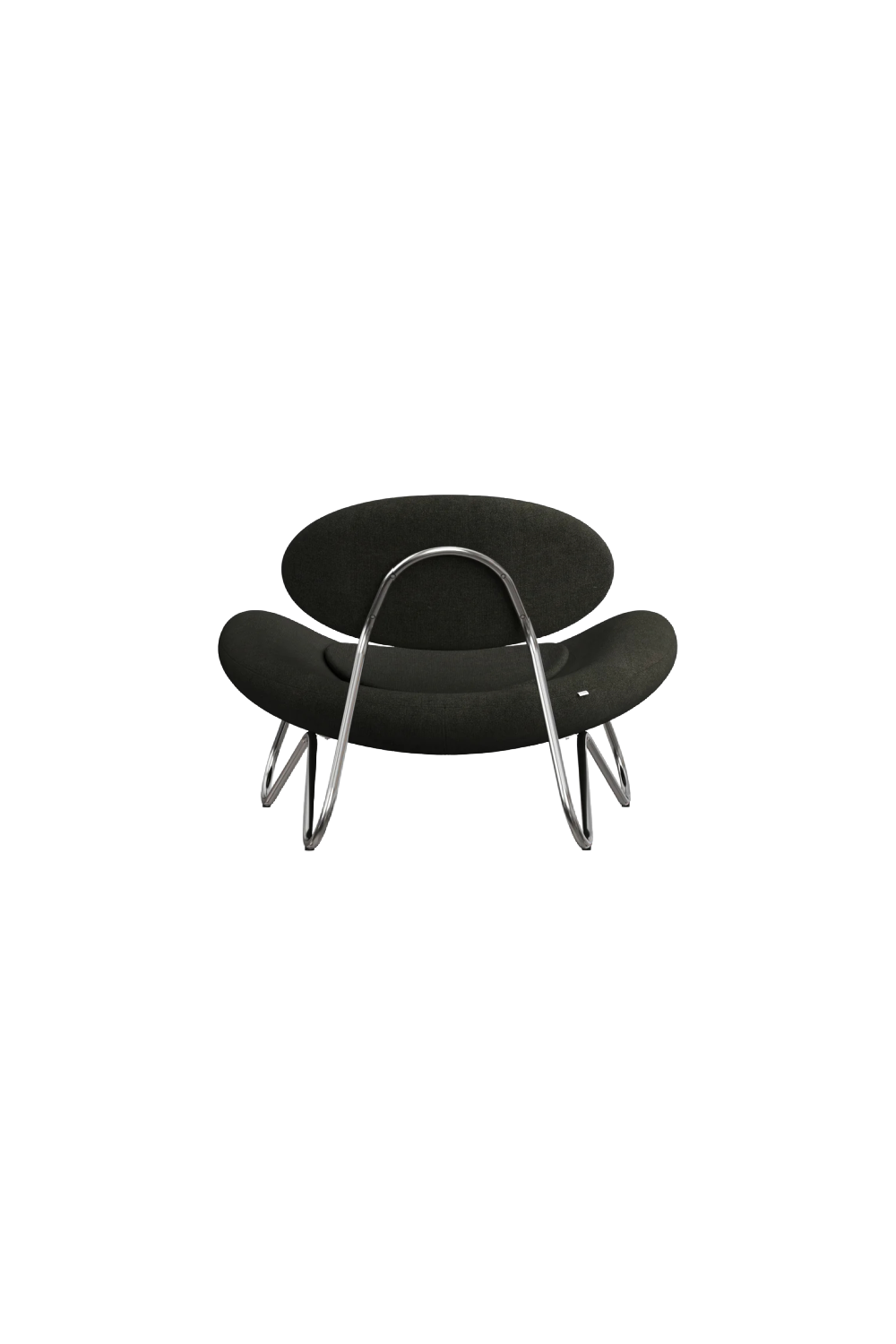 Dark Brown Modern Lounge Chair | WOUD Meadow | OROA.com