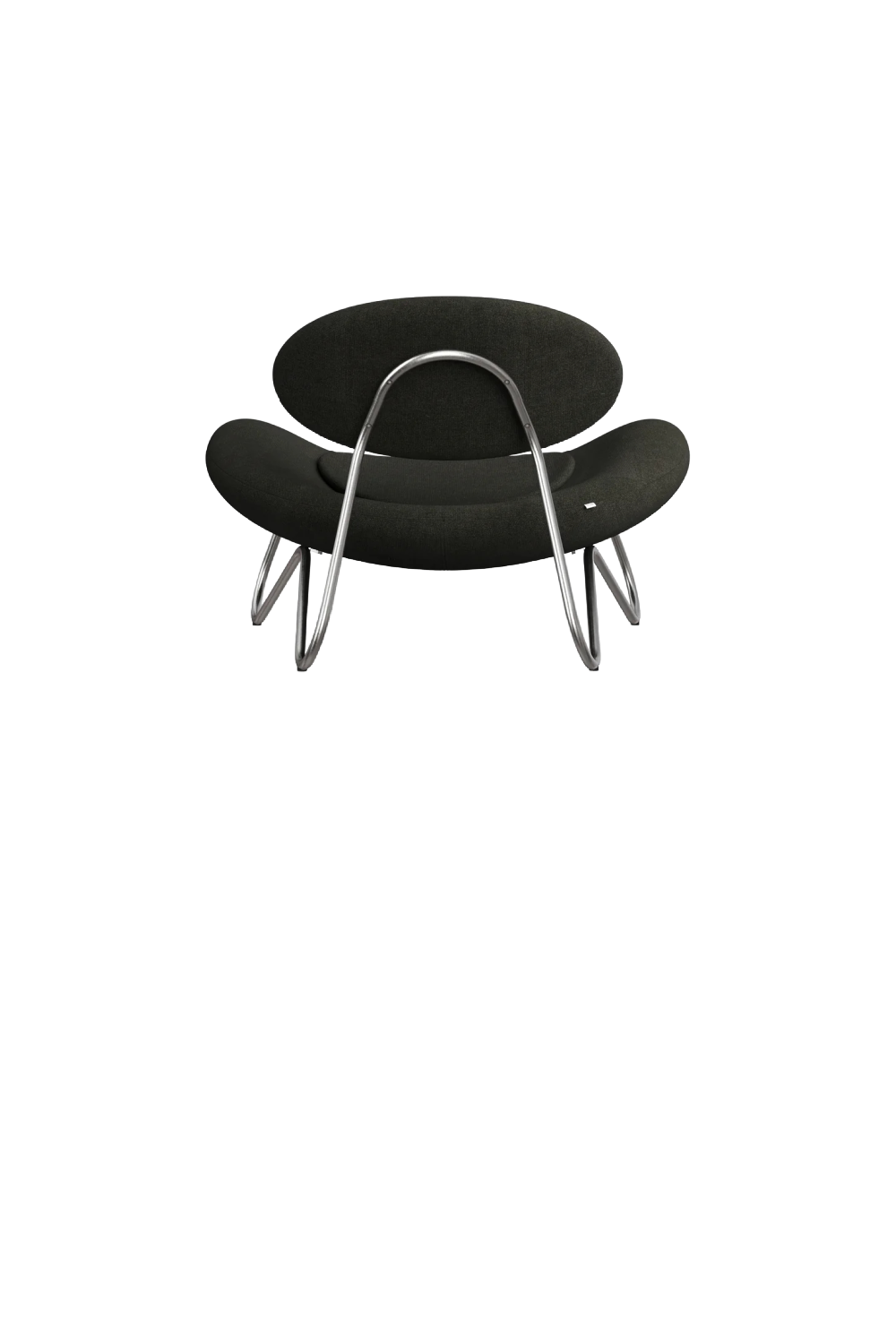 Dark Brown Modern Lounge Chair | WOUD Meadow | OROA.com