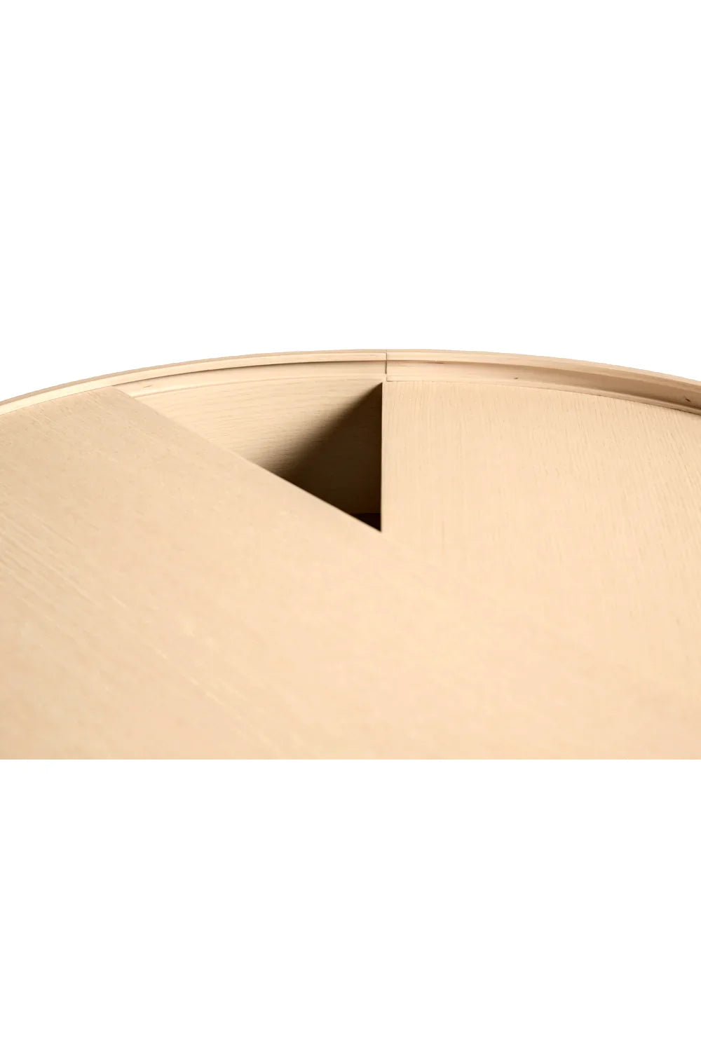 Contemporary Round Coffee Table M | WOUD Arc | OROA.com