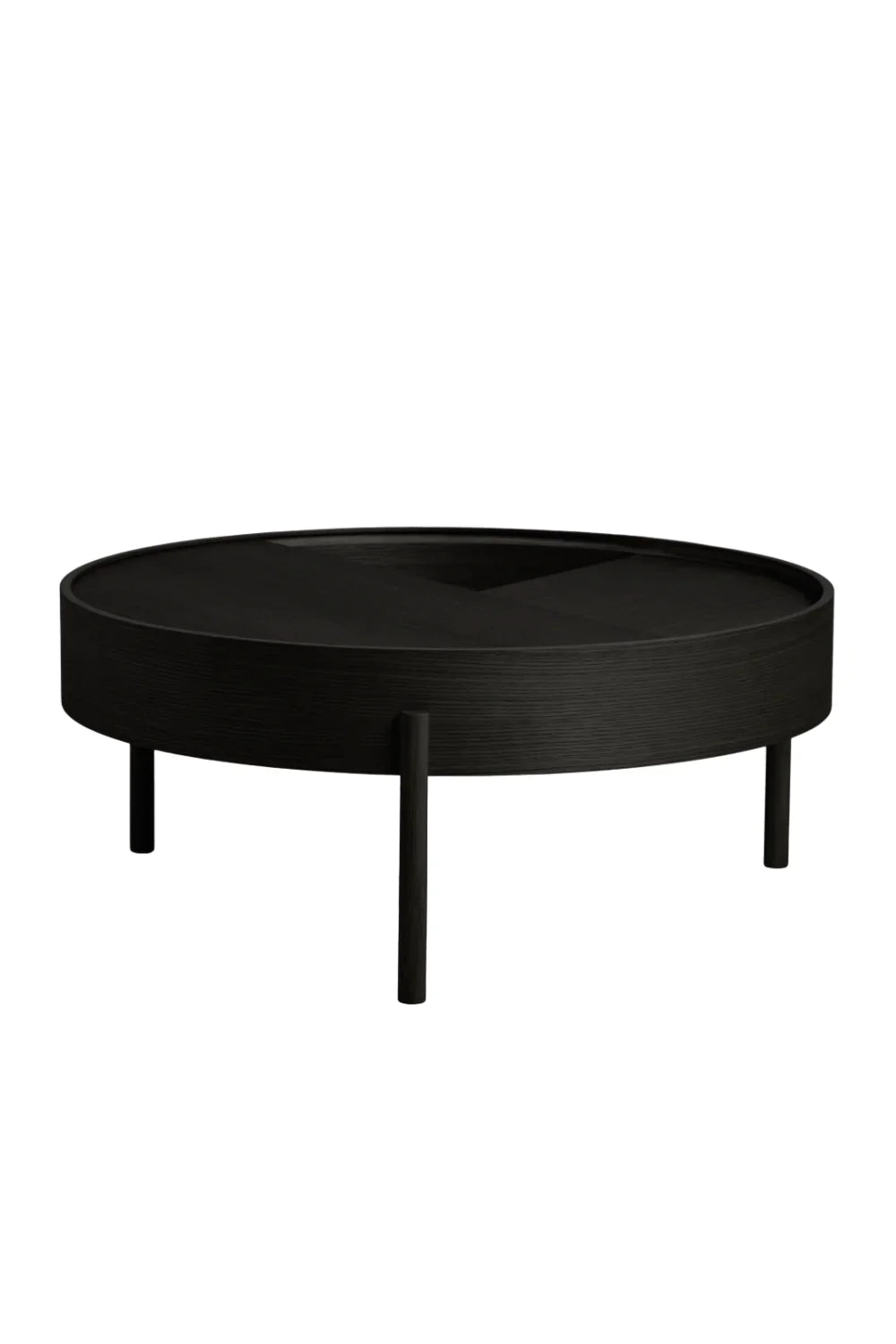 Contemporary Round Coffee Table L | WOUD Arc | OROA.com