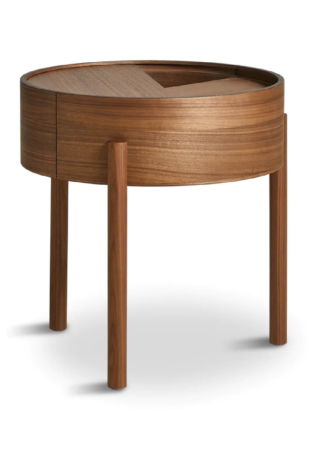 Contemporary Round Side Table | WOUD Arc | OROA.com