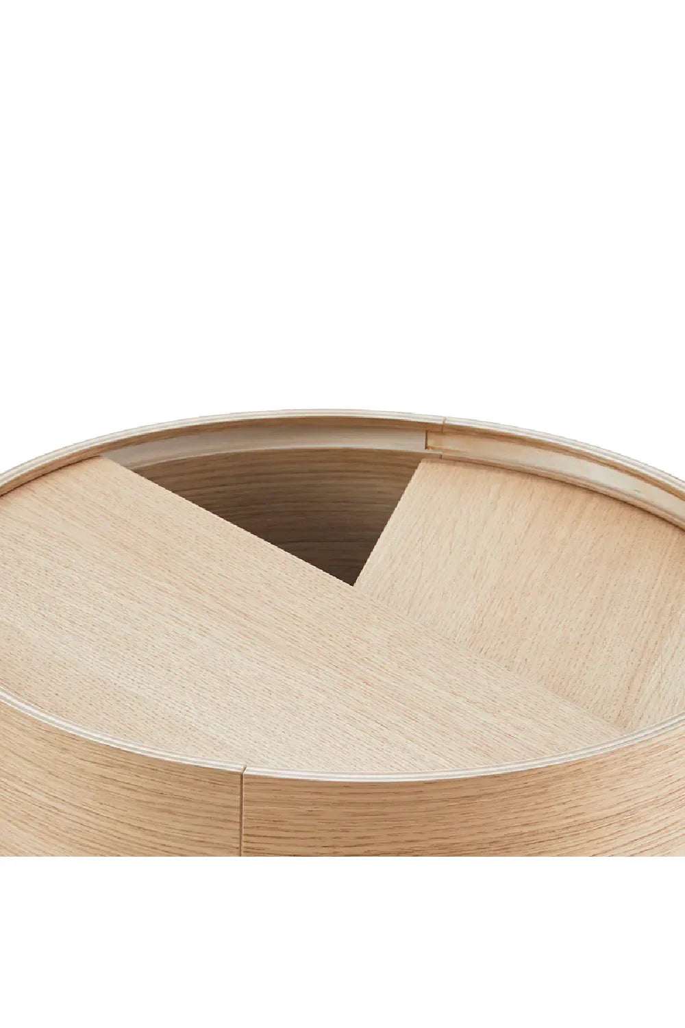 Contemporary Round Side Table | WOUD Arc | OROA.com