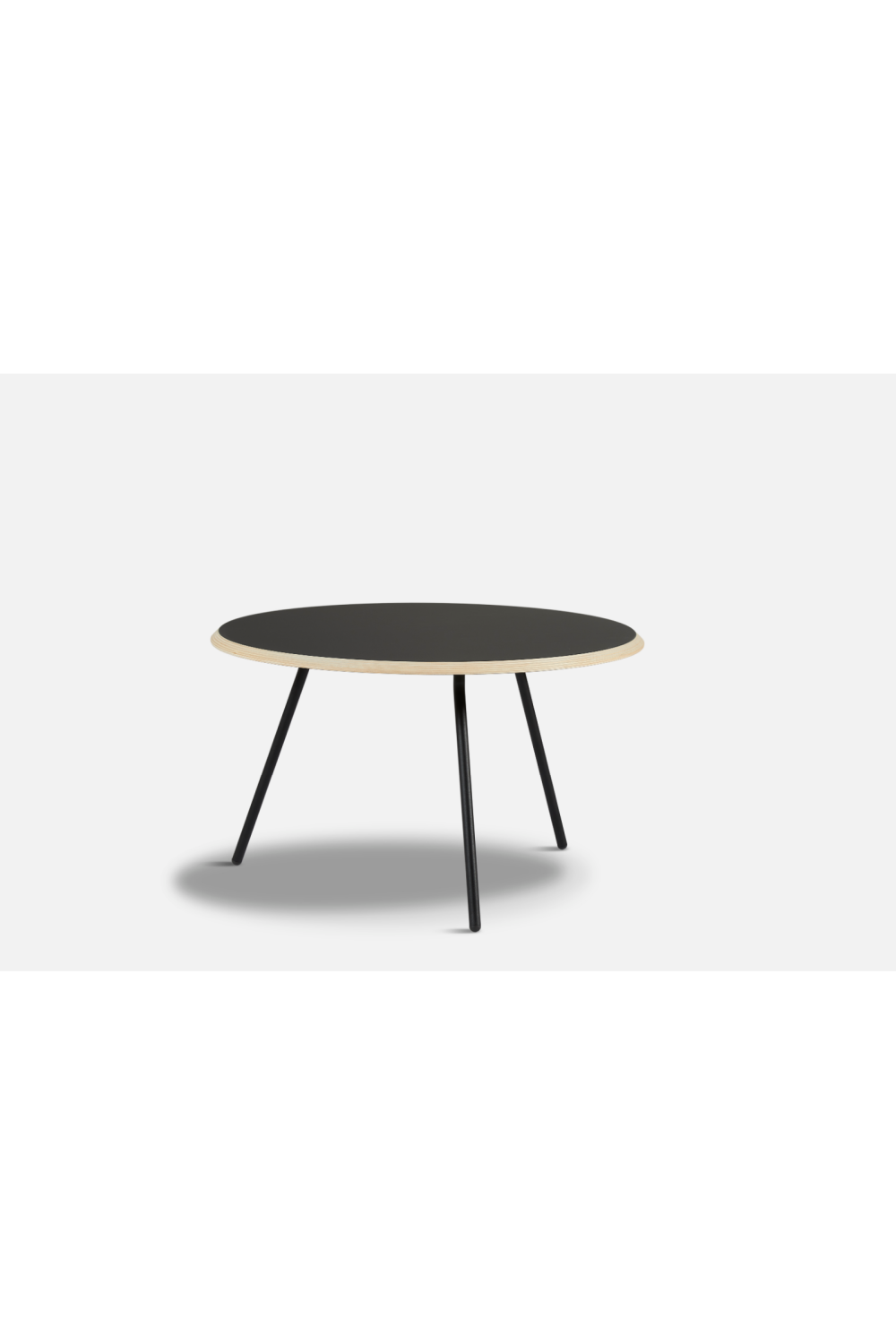 Black Modern Coffee Table | WOUD Soround | OROA.com