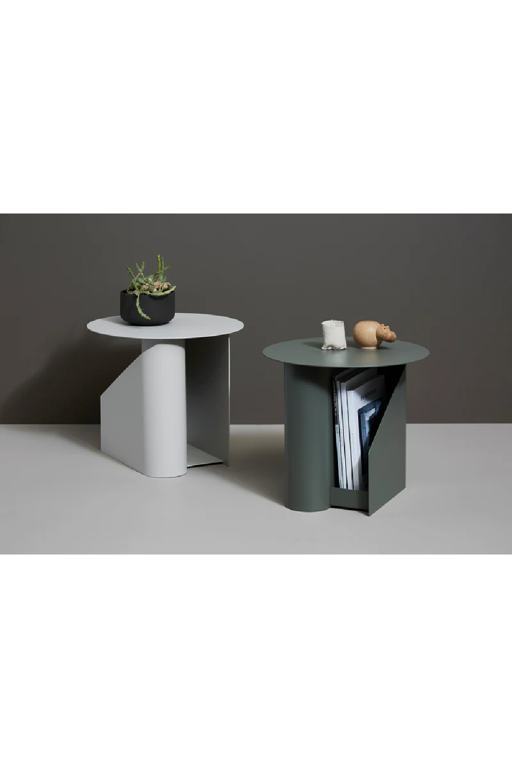 Metal Modern Side Table | WOUD Sentrum | OROA.com