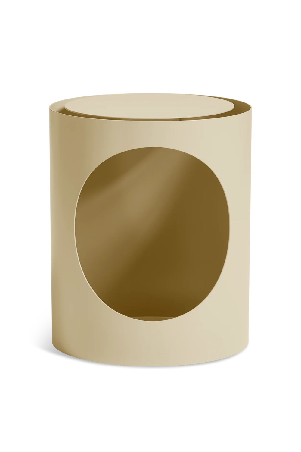 Cylindrical Metal Side Table | WOUD Tabl | OROA.com