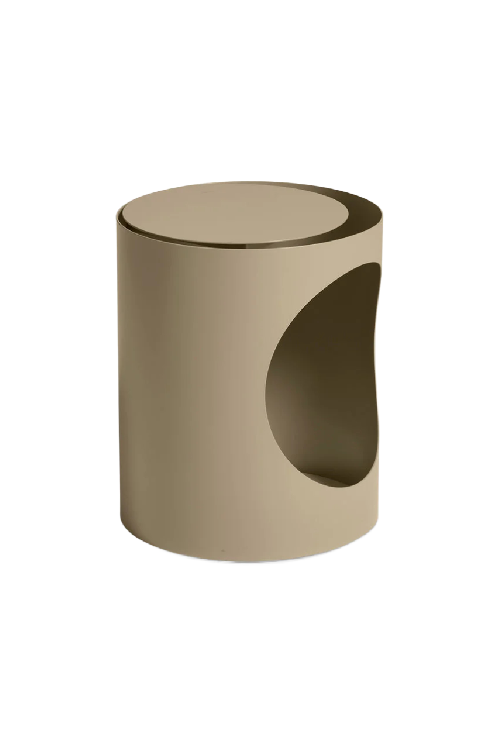 Cylindrical Metal Side Table | WOUD Tabl | OROA.com