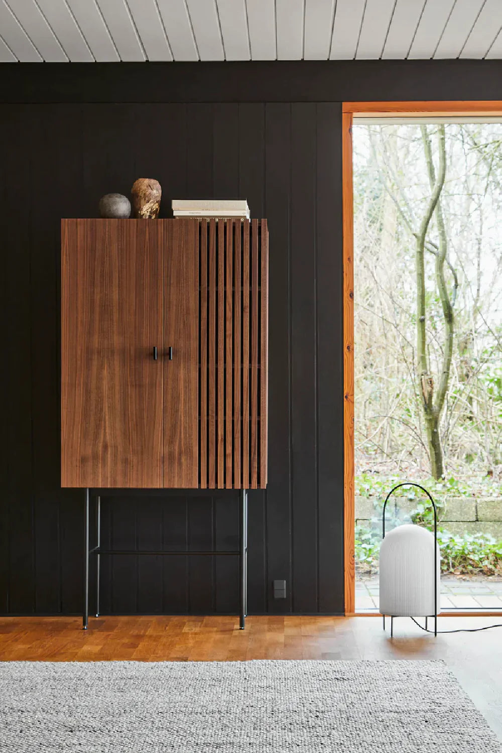 Modern Geometrical Highboard | WOUD Array | OROA.com