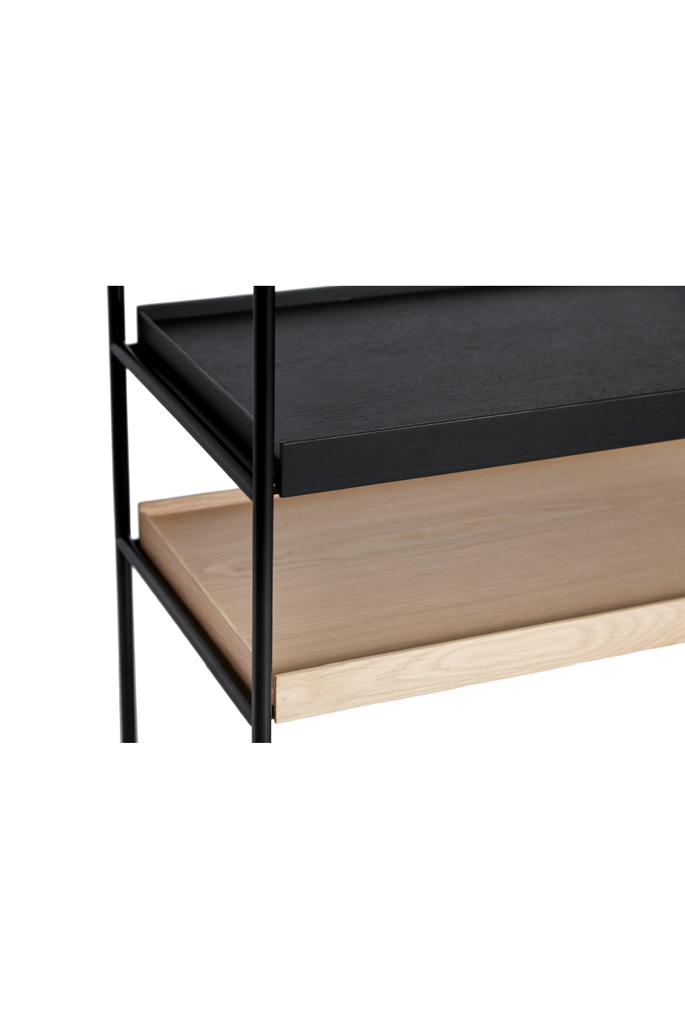 Customizable Painted Oak Shelf | WOUD Tray Shelf | OROA.com