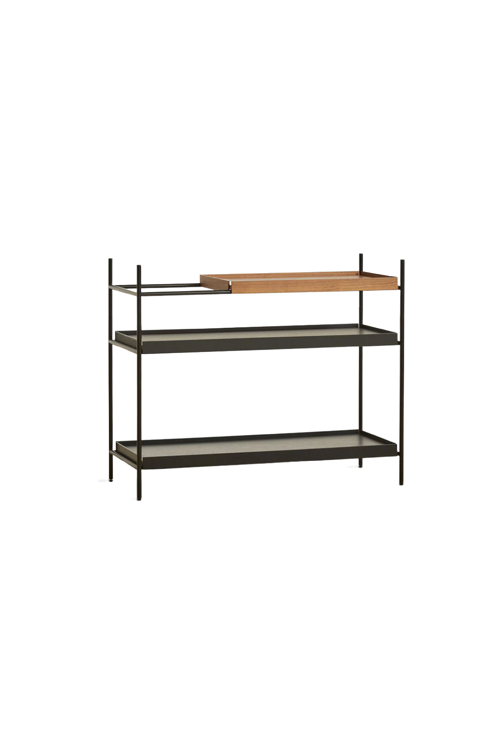 Walnut Tray Shelving System | WOUD | OROA.com