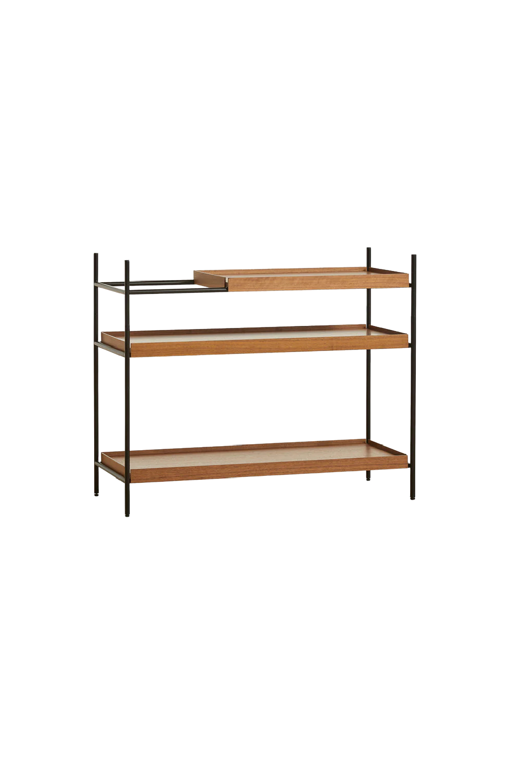 Walnut Tray Shelving System | WOUD | OROA.com